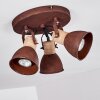 KINZUA Ceiling Light rust-coloured, 3-light sources