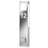 CMD lights Paulo House-Number Light, path light stainless steel, 1-light source