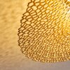 SUNRISE ceiling light LED gold, rust-coloured, 1-light source