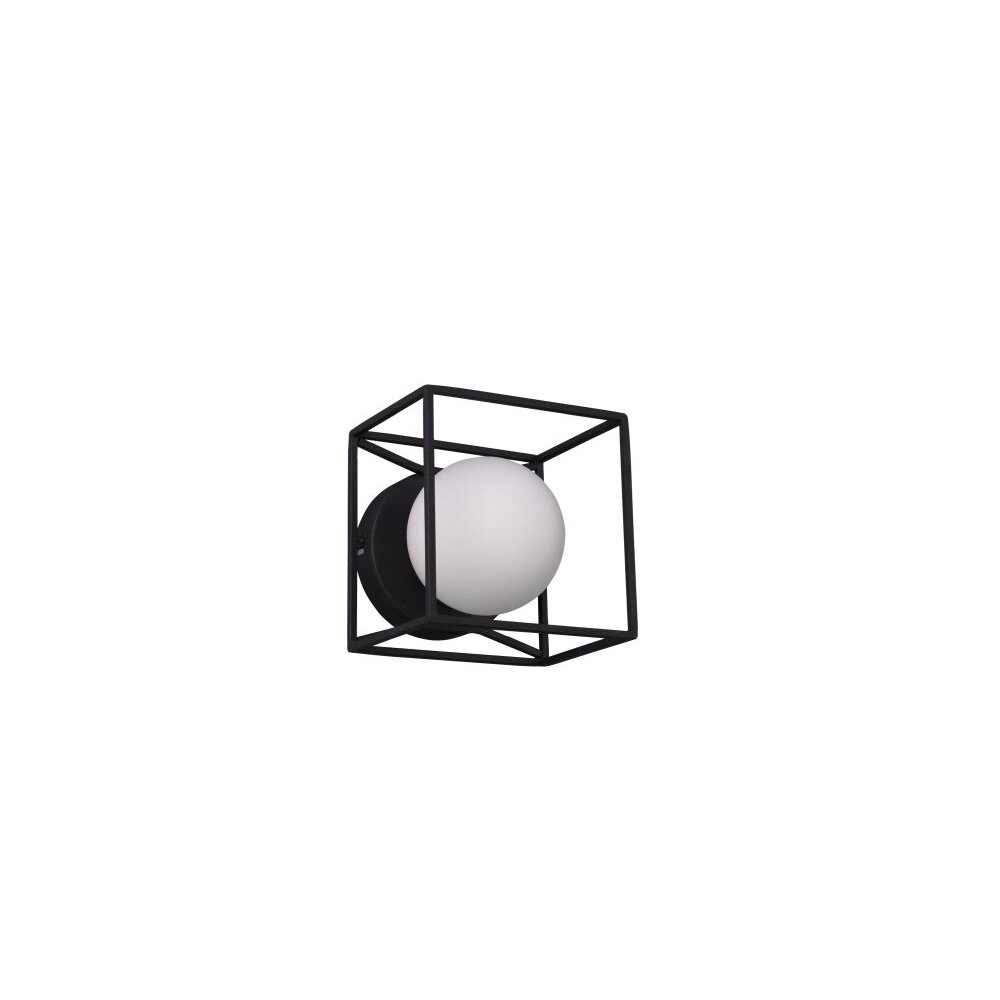 Wall Light Reality GABBIA black, 1-light source