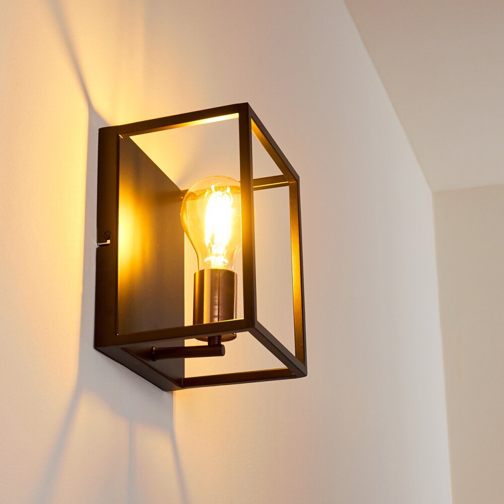 YUHIGAOKA Wall Light copper, black, 1-light source