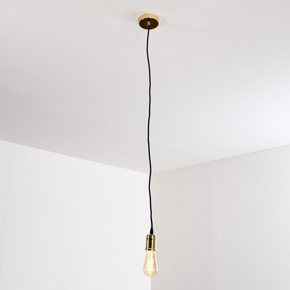 Lemone Pendant Light black-gold, 1-light source