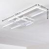 Hagenberg Ceiling Light LED white, 1-light source