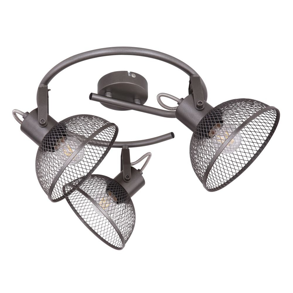 Spotlight Globo ISAKKA chrome, 3-light sources