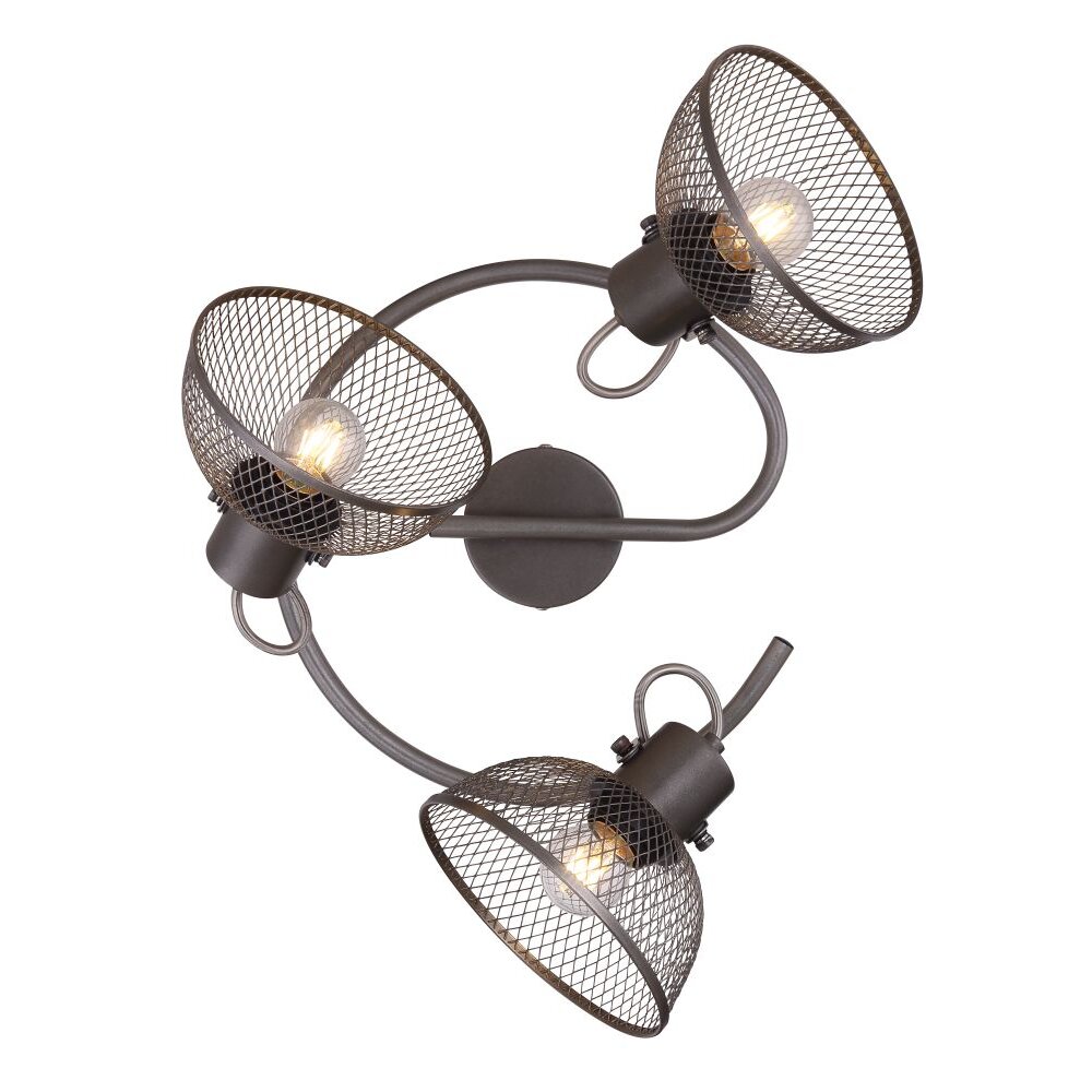 Spotlight Globo ISAKKA chrome, 3-light sources