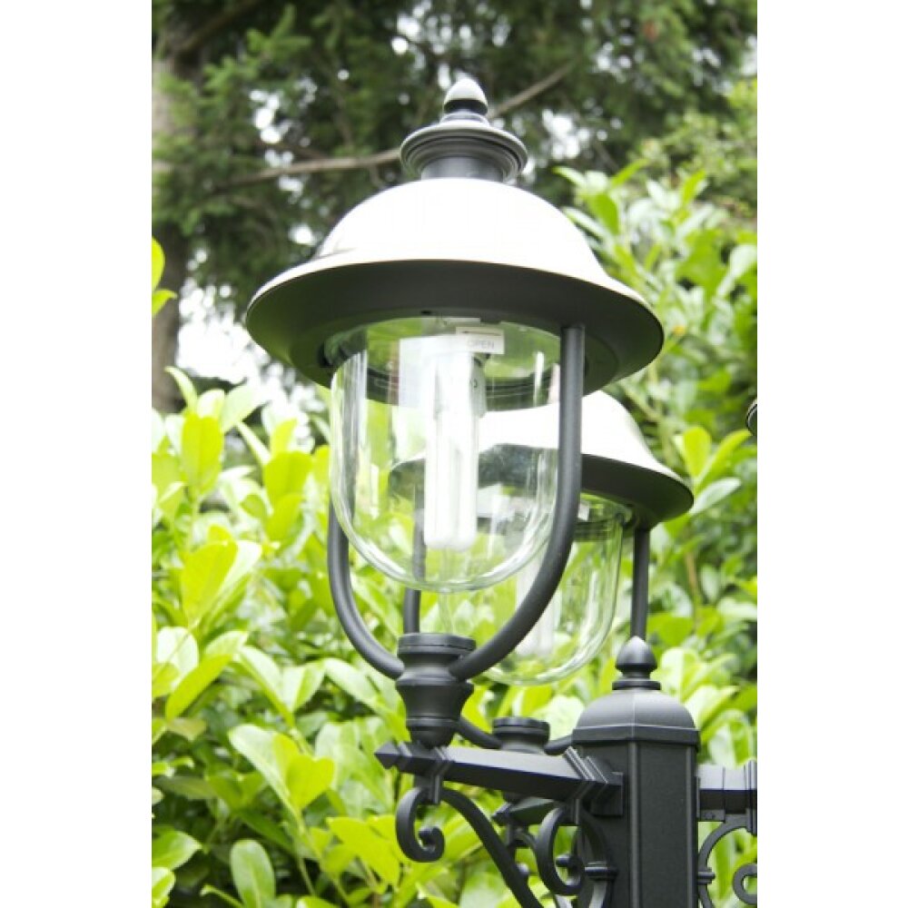 Konstsmide PARMA lamppost black, 3-light sources
