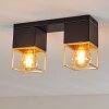 AGAWAM Ceiling Light black, 2-light sources