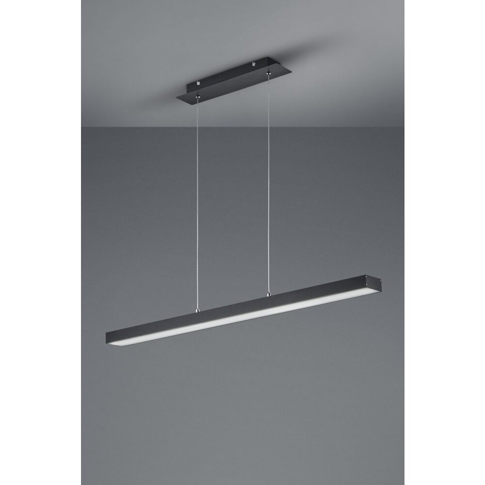 Reality AGANO Pendant Light LED black, 1-light source