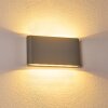 Outdoor Wall Light Tinglev LED grey, 2-light sources