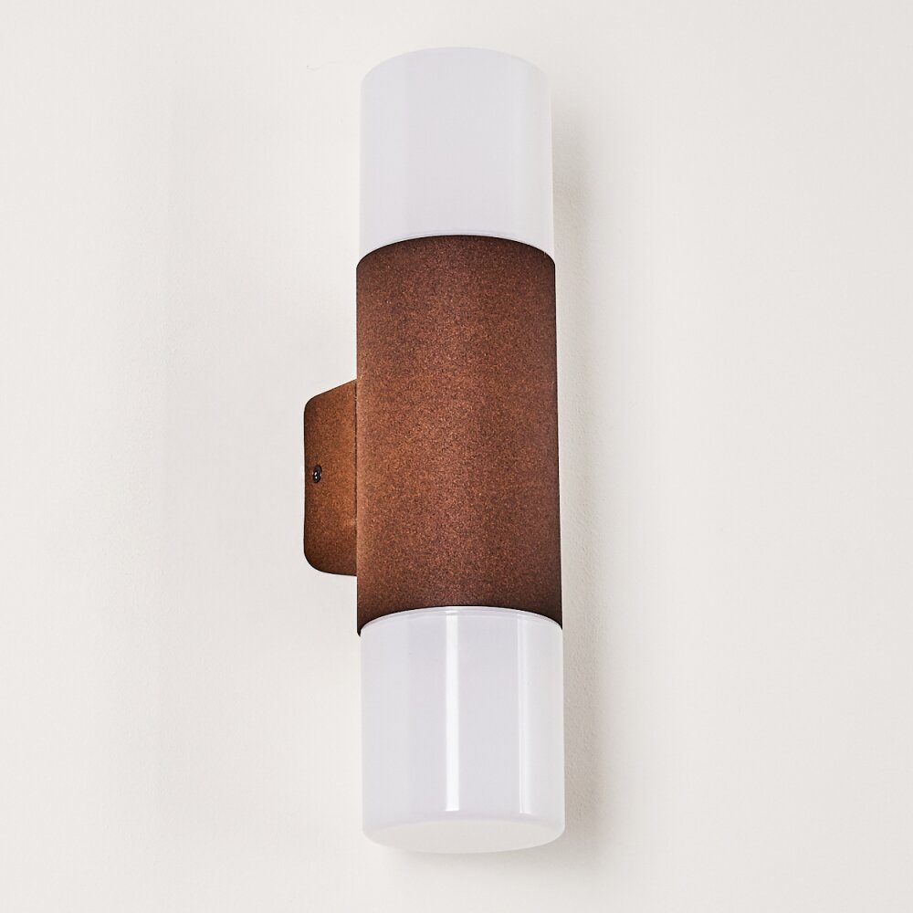 Buhrkall Outdoor Wall Light rust-coloured, 2-light sources