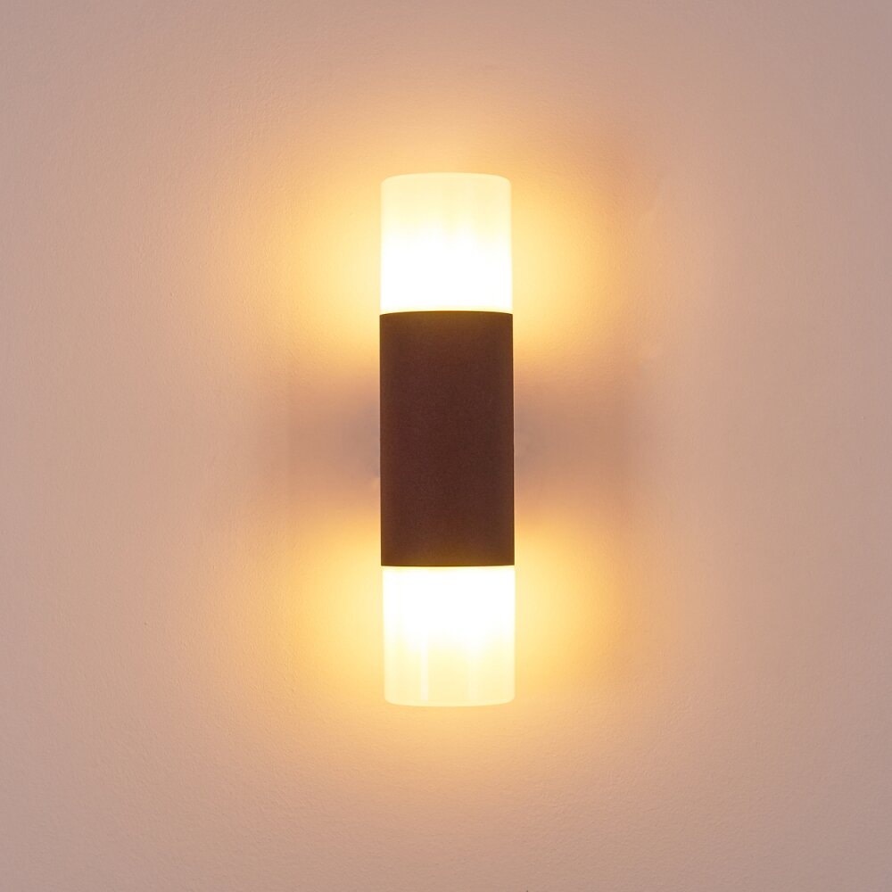 Buhrkall Outdoor Wall Light rust-coloured, 2-light sources