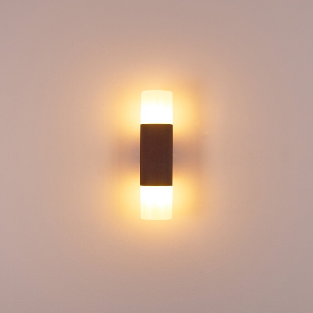 Buhrkall Outdoor Wall Light rust-coloured, 2-light sources