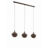 Eglo CAMBORNE Pendant Light brown, 3-light sources