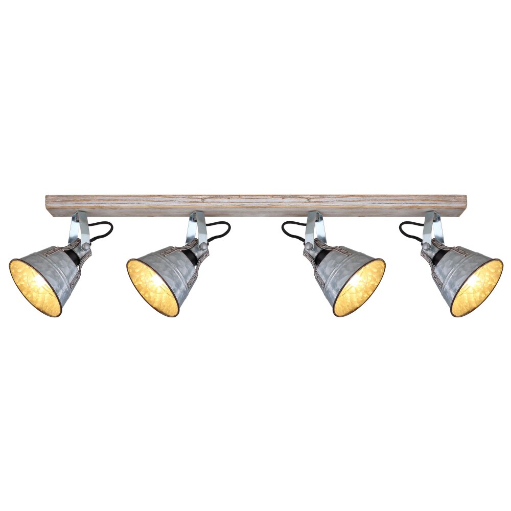 Globo GÜNTHER I Spotlight gold, white, 4-light sources