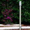 Tunes floor lamp, path light stainless steel, 1-light source