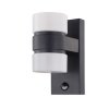 Eglo ATOLLARI Wall Light LED anthracite, 2-light sources, Motion sensor