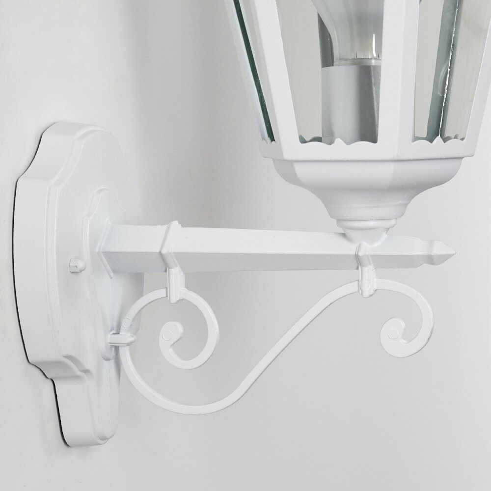 ESTELI Outdoor Wall Light white, 1-light source