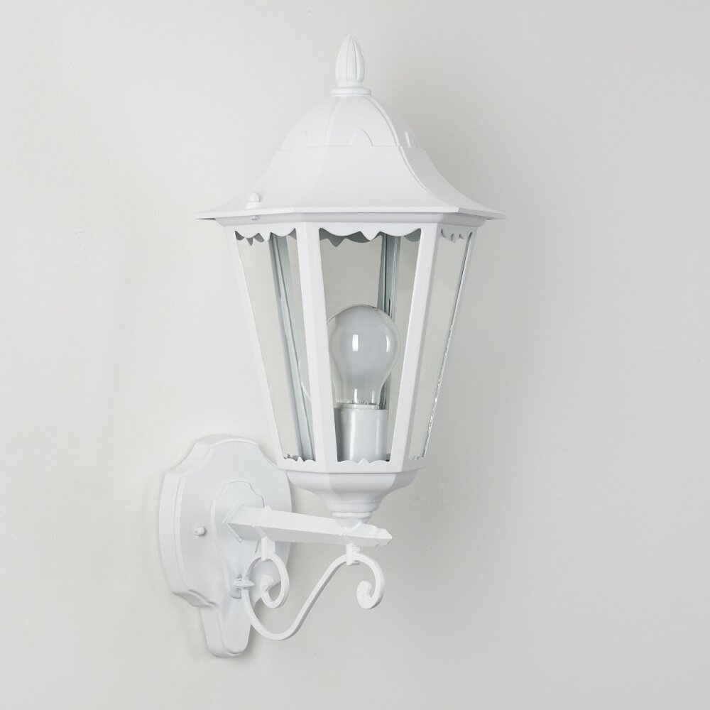 ESTELI Outdoor Wall Light white, 1-light source