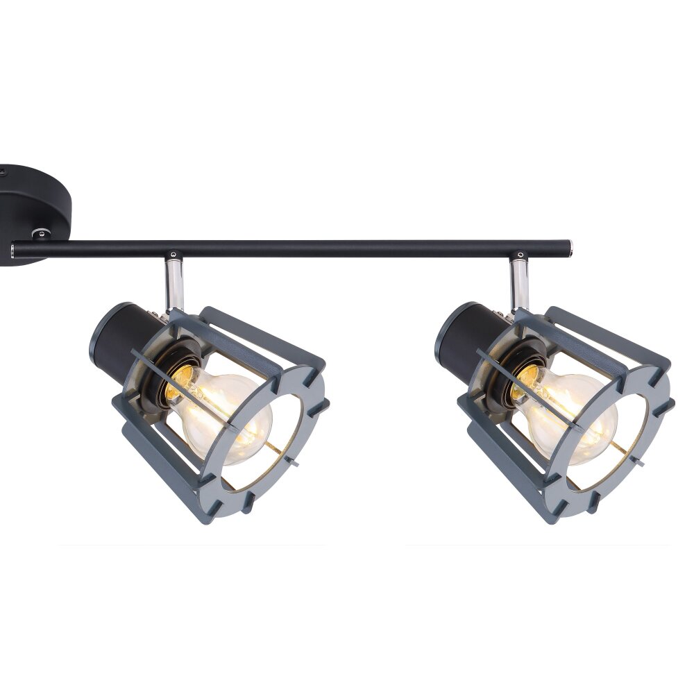 Globo MAHA Spotlight black, 4-light sources