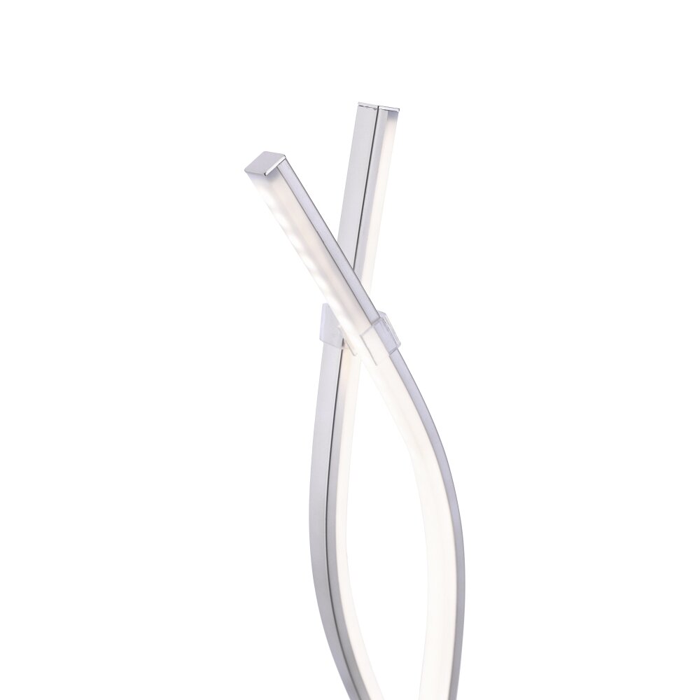 Leuchten-Direkt MAJA Table Lamp LED stainless steel, 2-light sources