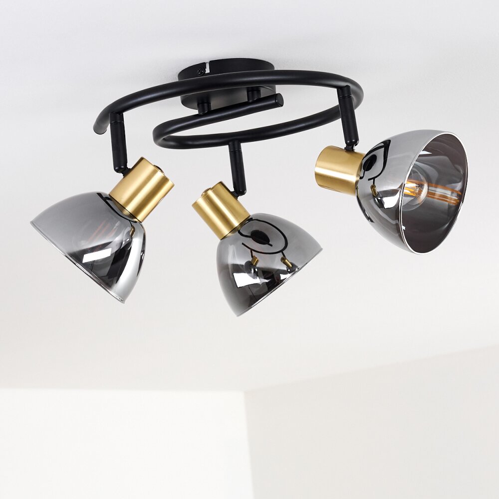 Mariefred Ceiling Light black, 3-light sources