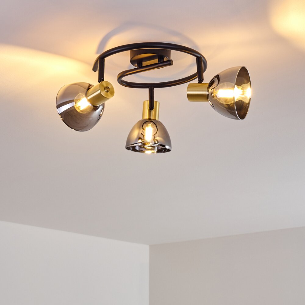 Mariefred Ceiling Light black, 3-light sources
