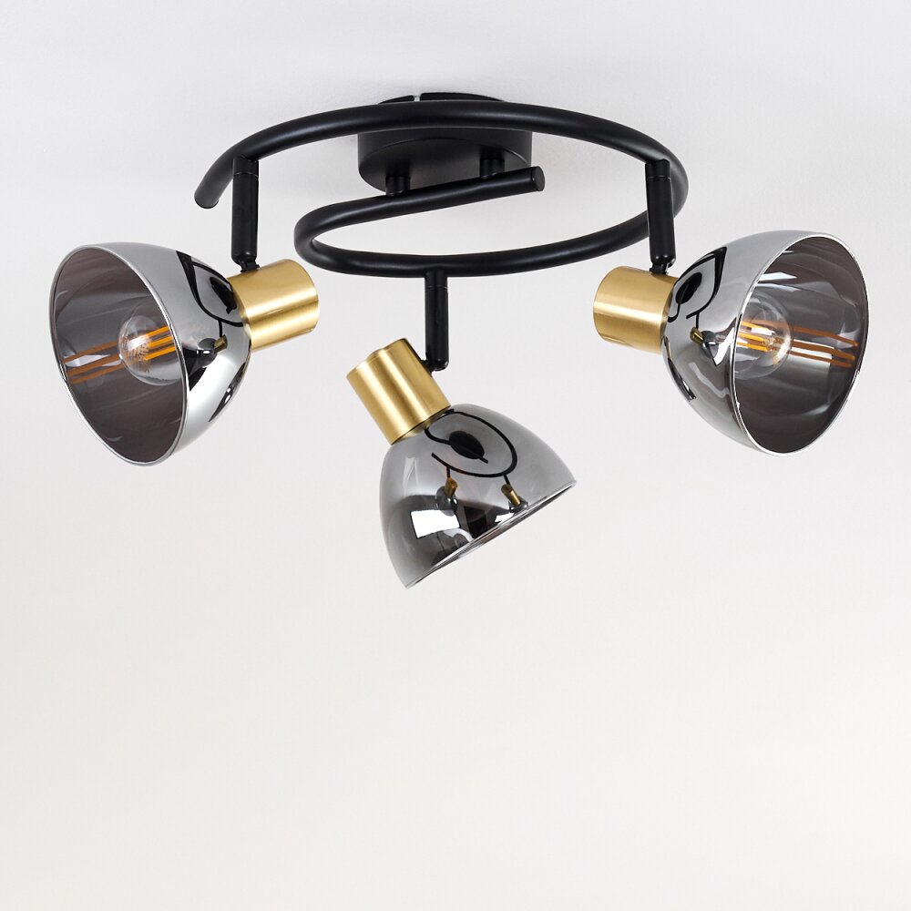 Mariefred Ceiling Light black, 3-light sources