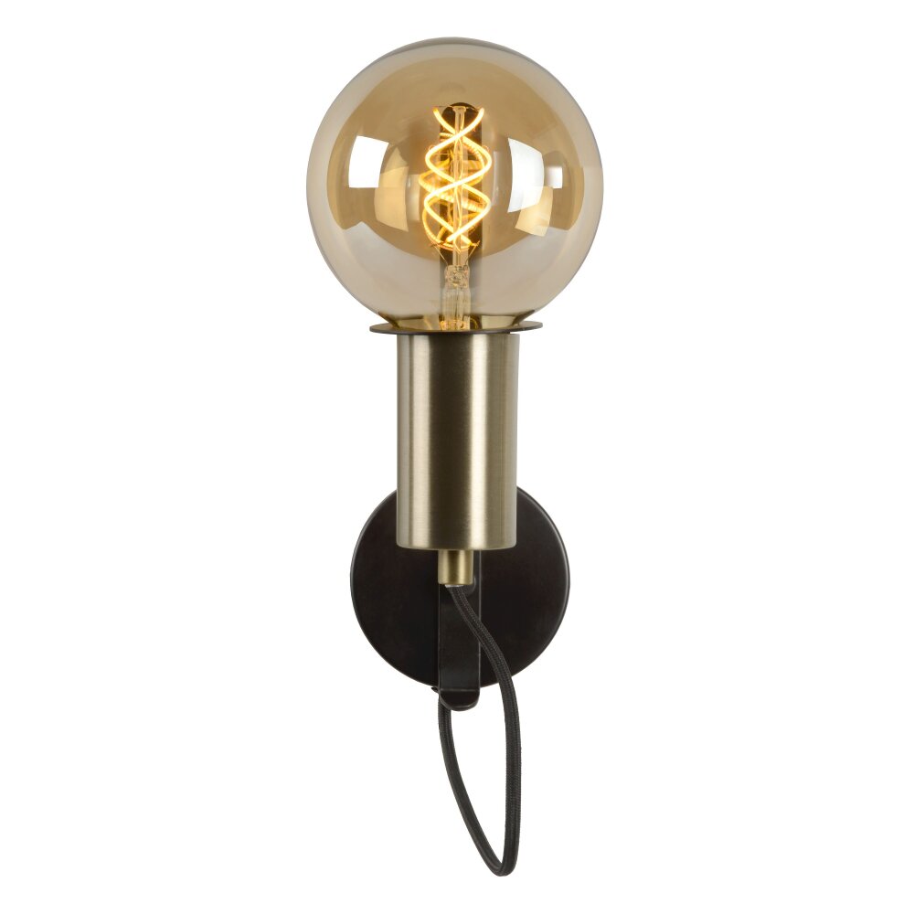 Wall Light Lucide MALCOLM black, 1-light source