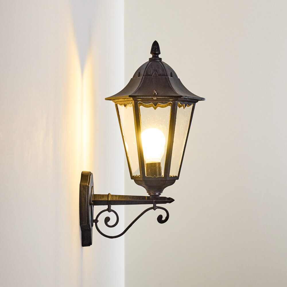 ESTELI Outdoor Wall Light black, 1-light source