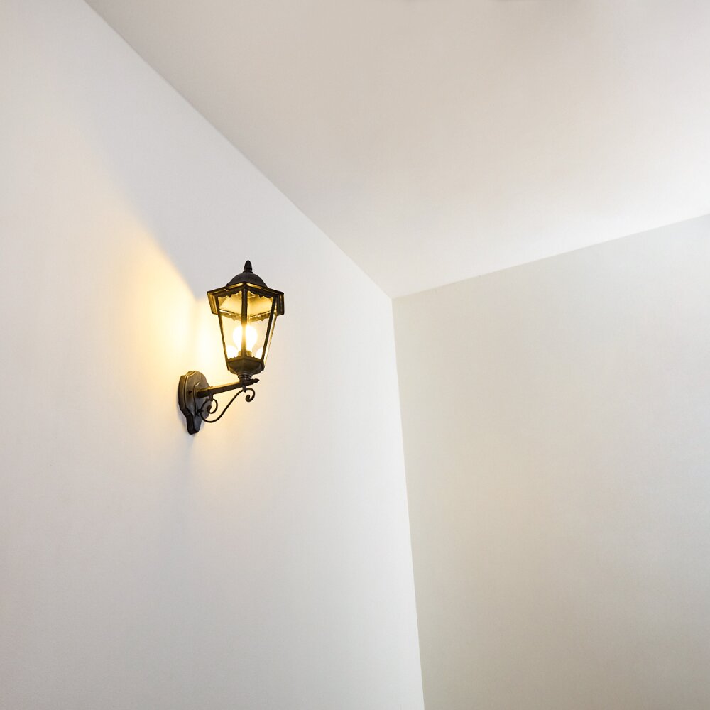 ESTELI Outdoor Wall Light black, 1-light source