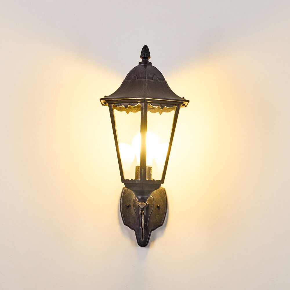 ESTELI Outdoor Wall Light black, 1-light source