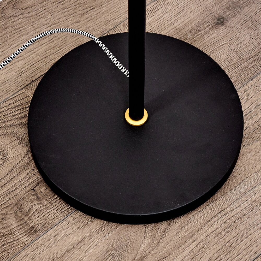 LUVEN Floor Lamp gold, black, black-gold, 1-light source