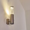 Noreaz Outdoor Wall Light LED stainless steel, 1-light source, Motion sensor