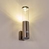 Noreaz Outdoor Wall Light LED stainless steel, 1-light source, Motion sensor