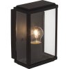 Brilliant GAIA outdoor wall light black, 1-light source