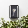 Brilliant GAIA outdoor wall light black, 1-light source