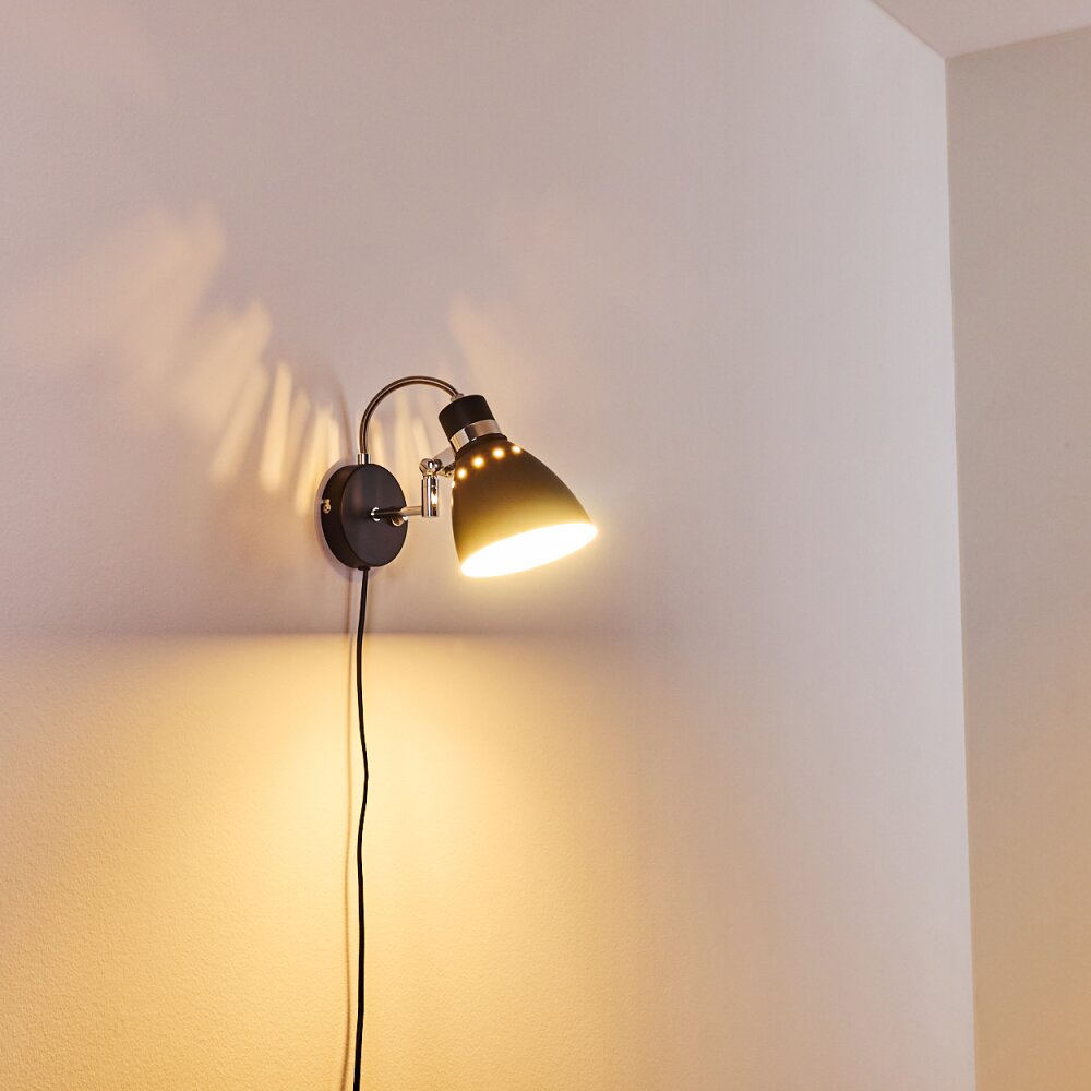 Stranderott Wall Light black, 1-light source