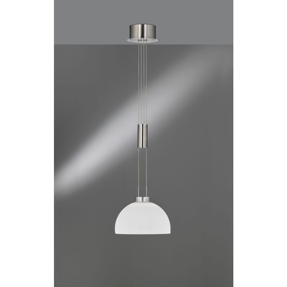Fischer & Honsel AVIGNON Pendant Light LED polished nickel, 1-light source