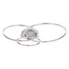 Globo MUNNI Ceiling Light LED matt nickel, 1-light source