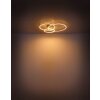 Globo MUNNI Ceiling Light LED matt nickel, 1-light source