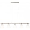 Globo ILLIMANI hanging light matt nickel, 5-light sources