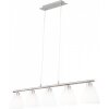 Globo ILLIMANI hanging light matt nickel, 5-light sources