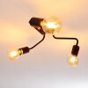 VALCOLLA Ceiling Light black, 3-light sources