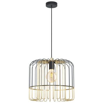 EGLO ASUNCIÓN Pendant Light matt nickel, black, 1-light source