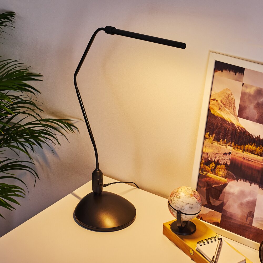 WINNIPEG clamp-on light LED black, 1-light source