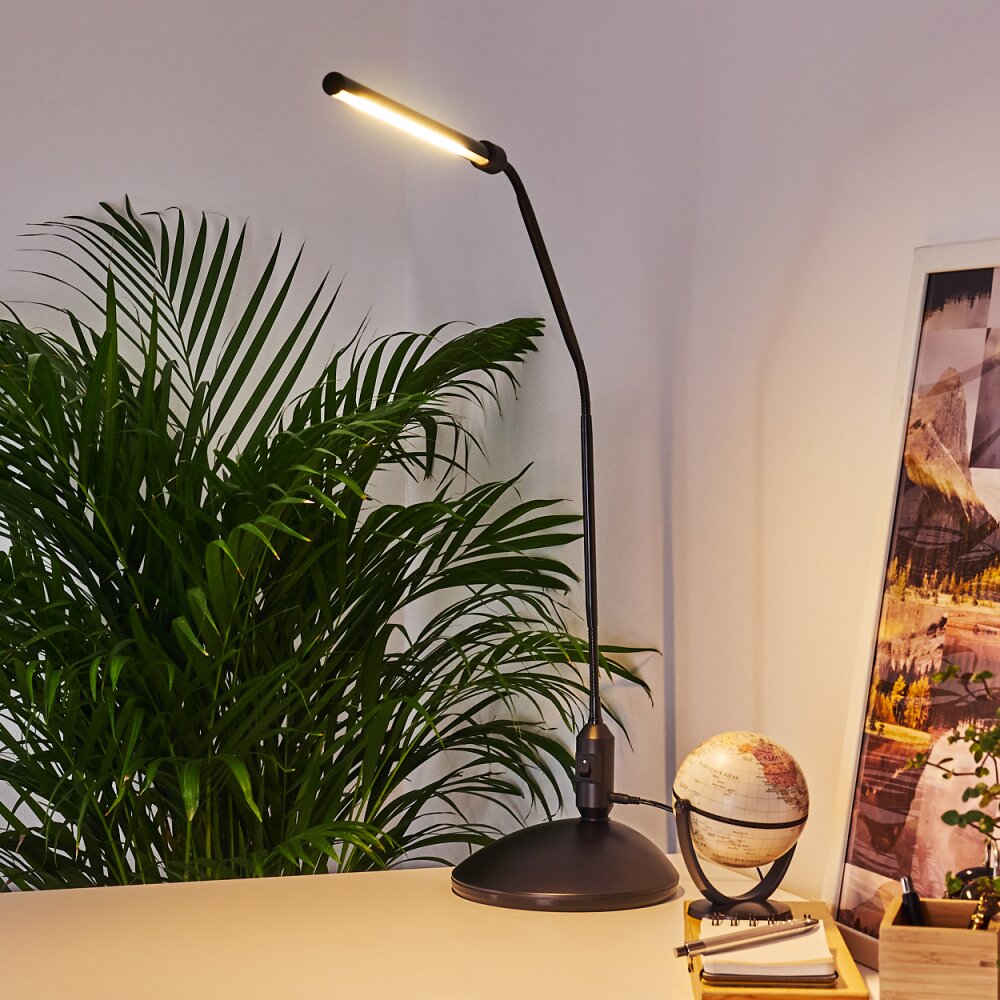 WINNIPEG clamp-on light LED black, 1-light source