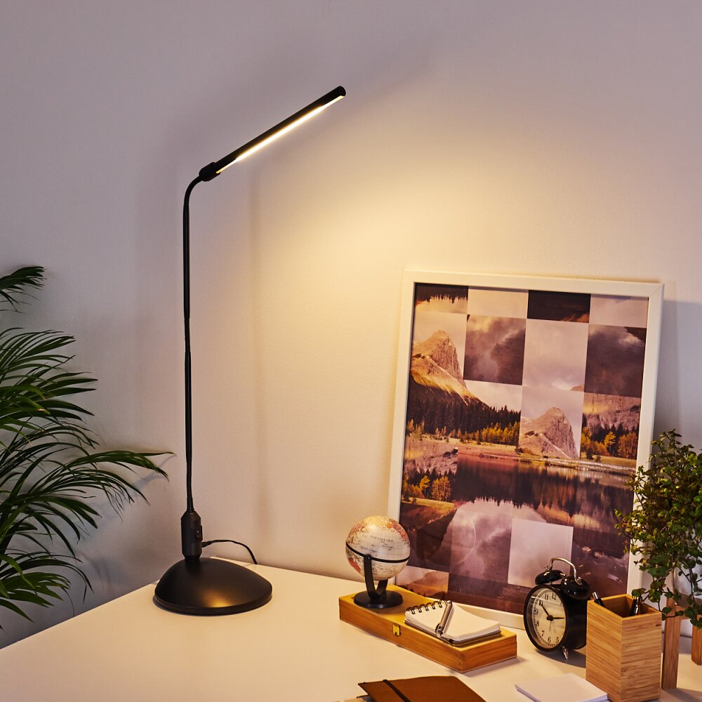 WINNIPEG clamp-on light LED black, 1-light source