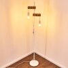 Barbengo Floor Lamp brown, white, 2-light sources