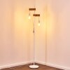 Barbengo Floor Lamp brown, white, 2-light sources