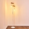 Barbengo Floor Lamp brown, white, 2-light sources